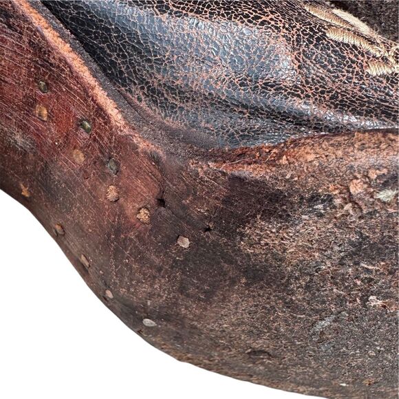 Circle G Womens Western Dragonfly Embroidered Boots Square Toe Brown Size 7.5 M - Picture 16 of 16